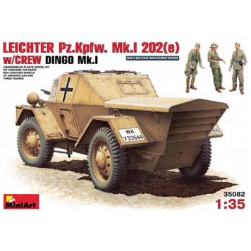 German MK I 202 (e) Armored Car Assembly Model