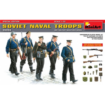 Soviet Naval Infantry Assembly Model - Special Edition