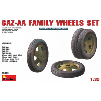 GAZ-AA Family Wheel Set - Assembly Model