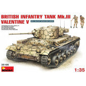 British Infantry Tank Mk3 Valentine Mk5 Scale Model British Infantry Tank Mk3 Valentine Mk5 Scale Model