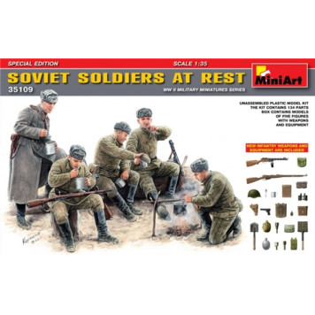 Soviet Soldiers at Rest - Special Edition Collectible Model