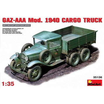 GAZ-AAA Soviet Cargo Truck 1940 Model