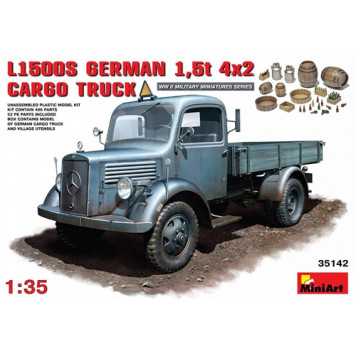 German 1.5-Ton Cargo Truck L180S Assembly Model