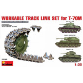 T-70M Tank Track Set - Assembly Model T-70M Tank Track Set - Assembly Model