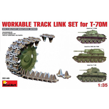 T-70M Tank Track Set - Assembly Model