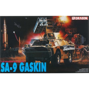 SA-9 GASKIN Anti-Aircraft Combat Vehicle Model Kit
