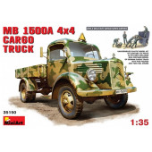 MB 180A 4x4 Military Truck Assembly Model
