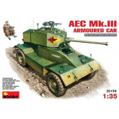 AEC Mk.3 British Armored Car Model Kit AEC Mk.3 British Armored Car Model Kit