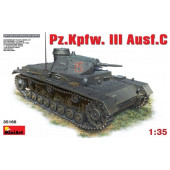 German Medium Tank Pz.III C Model Kit German Medium Tank Pz.III C Model Kit