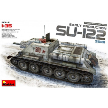 Early Version SU-122 Assembly Model