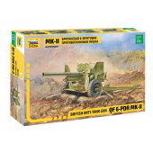 British 6-Pounder Anti-Tank Gun Mk-II Model Kit (Limited Edition) British 6-Pounder Anti-Tank Gun Mk-II Model Kit (Limited Edition)