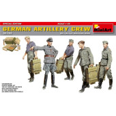 German Artillery Crew Assembly Model - Special Edition German Artillery Crew Assembly Model - Special Edition