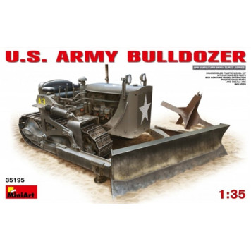 American Army Bulldozer Assembly Model