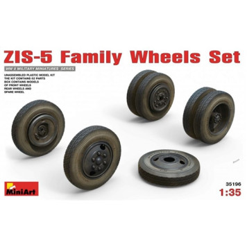 ZIS-5 Wheel Set Assembly Model