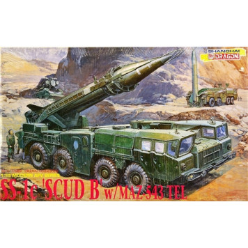 SCUD B Missile Launcher with MAZ-543 Model Kit