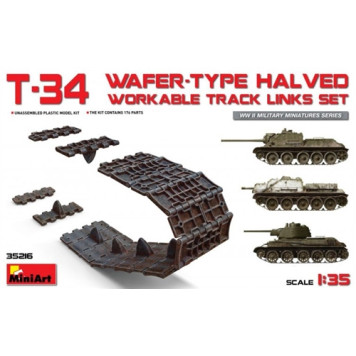 T-34 Half-Track Link Assembly Model Kit