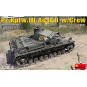 Pz.Kpfw.III Ausf.B Medium Tank with Crew Model Kit Pz.Kpfw.III Ausf.B Medium Tank with Crew Model Kit