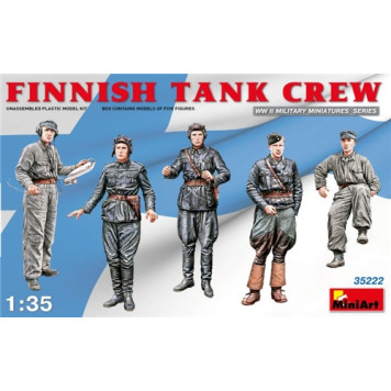 Finnish Tank Crew Assembly Model