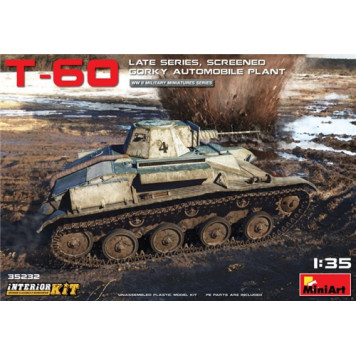 Late Production T-60 Model Kit with Interior Details
