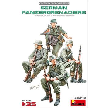 German Panzergrenadiers Assembly Model