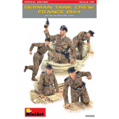 German Tank Crew France 1944 Special Edition Model Kit German Tank Crew France 1944 Special Edition Model Kit