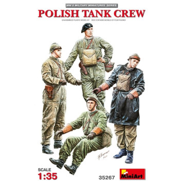 Polish Tank Crew Assembly Model