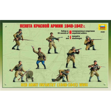 Soviet Red Army Infantry Model Kit (1940-1942)-1