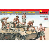 German Afrika Korps Tank Crew Assembly Model - Special Edition German Afrika Korps Tank Crew Assembly Model - Special Edition