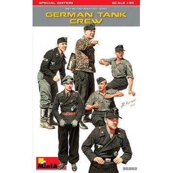 German Tank Crew Special Edition Model Kit