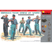 German Tank Crew in Action Assembly Model German Tank Crew in Action Assembly Model