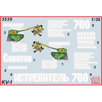 Soviet Heavy Tank KV-1 Model Kit-1