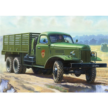 Soviet 4.5-Ton All-Wheel Drive Military Truck Model Kit-1