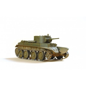 Soviet BT-7 Light Tank Plastic Model Kit-2