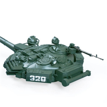 T-72B Russian Main Battle Tank with Active Armor Plastic Model Kit-3