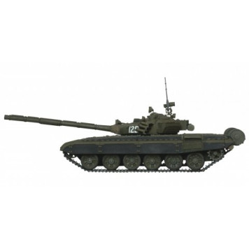 T-72A Soviet Main Battle Tank Plastic Model Kit-4
