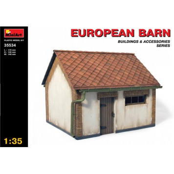 European Barn Model Kit