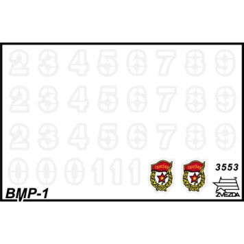 Soviet BMP-1 Infantry Fighting Vehicle Plastic Model Kit-1