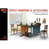 Office Furniture and Accessories Model Kit