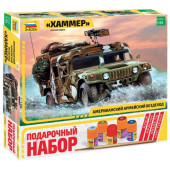 American Military Hummer Off-Road Vehicle Model Kit American Military Hummer Off-Road Vehicle Model Kit