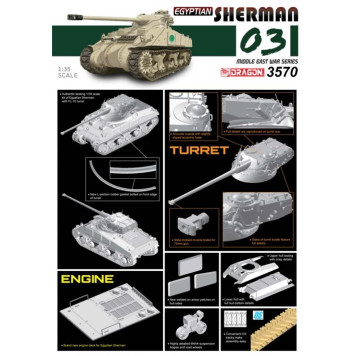 EGYPTIAN SHERMAN Assembly Model