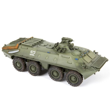 Russian BTR-70 Armored Personnel Carrier with MA-7 Turret Model Kit-1
