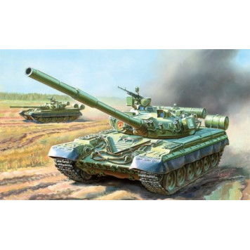 T-80B Main Battle Tank Plastic Model Kit-2