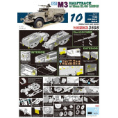 IDF M3 Halftrack Armored Vehicle with 20mm HS.404 Cannon Model Kit IDF M3 Halftrack Armored Vehicle with 20mm HS.404 Cannon Model Kit