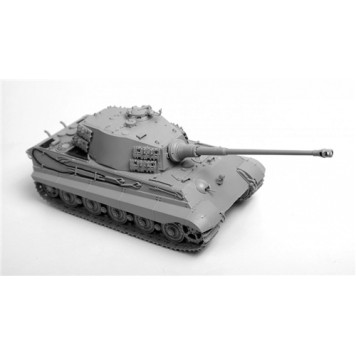 German Heavy Tank T-VIB "King Tiger" with Henschel Turret Model Kit-3