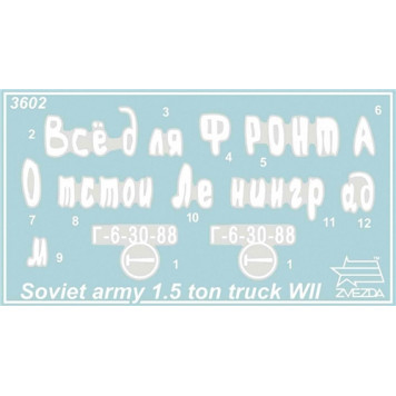 Soviet Army Truck "Polutorka" (GAZ-AA) Plastic Model Kit-1