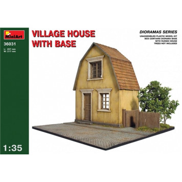 Rustic Village House Model Kit