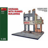 Destroyed German House Model Kit