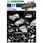 1/4-Ton 4x4 IDF Truck with MG34 Machine Guns Model Kit 1/4-Ton 4x4 IDF Truck with MG34 Machine Guns Model Kit