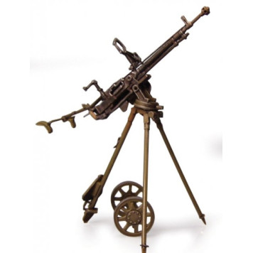 Soviet DShK Heavy Machine Gun Model Kit with Crew-3