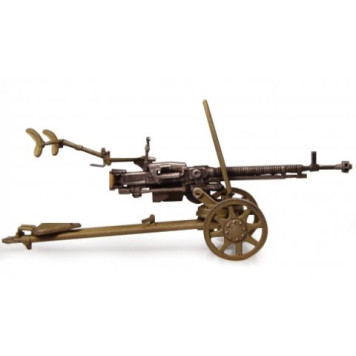 Soviet DShK Heavy Machine Gun Model Kit with Crew-4